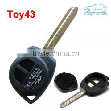 Best price car key suzuki swift remote key shell for suzuki swift key toy43 blade