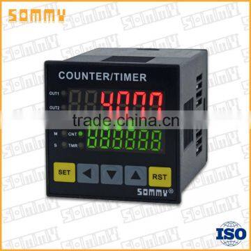 6 Digit Small Digital Electric Counter Meter With Timing Function