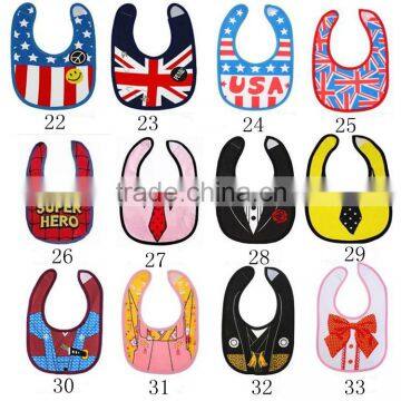 New Cute Baby bib for baby boys girls saliva towels kids bid lovely cotton baby bids