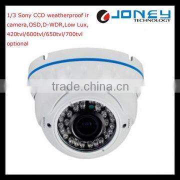 Cheap 3.6mm Broad Lens Low Lux Waterproof 700TVL Sony CCD CCTV Camera