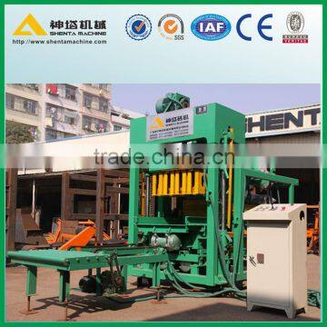 Small size concrete machine for making bricks ecological QTJ4-25