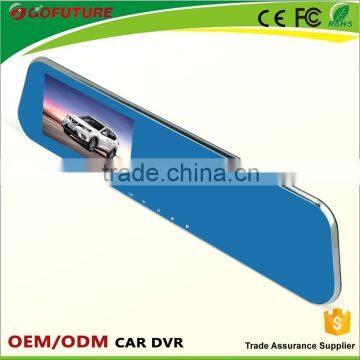 Dual Camera Loop Recording Rear Camear GPS Tracking Plotter Motion Detect G-sensor Car DVR photo-3