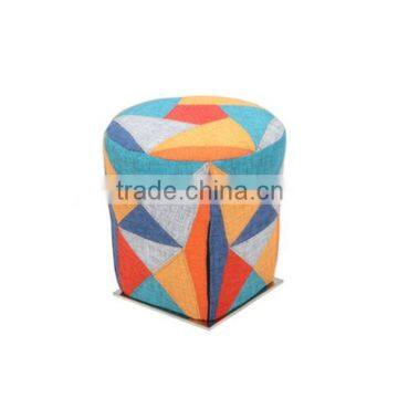 ethnic patchwork stools