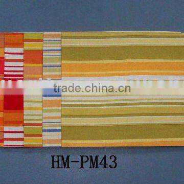 CHEAP PRICE, T/C STRIPE PLACE MAT