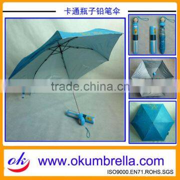 custom design wine bottle shape umbrella from Shenzhen