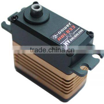 K-power high torque HBL833 72g/10.6kg/0.07s/7.4V Brushless mental digital Servo