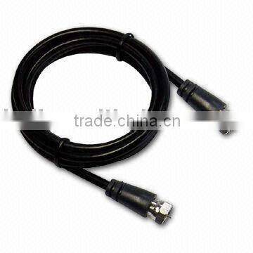 RG6 Coaxial cable with F-Connector(Cable with plug)