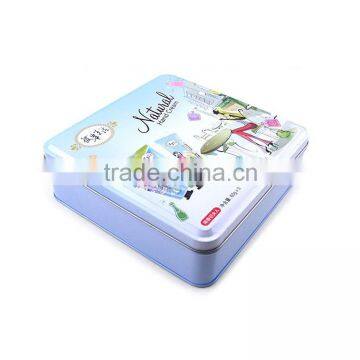 dongguan wholesale custom empty body butter tin cans box