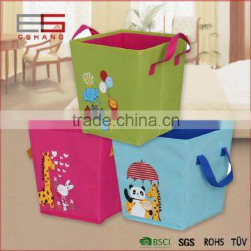 Wholesale cardboard stylish personalized kids storage box with lid