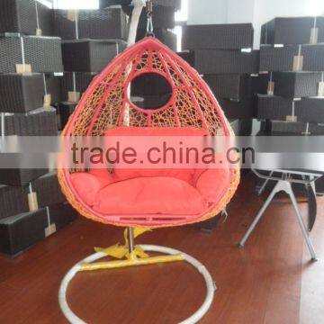 2016 popular style rattan hanging chair