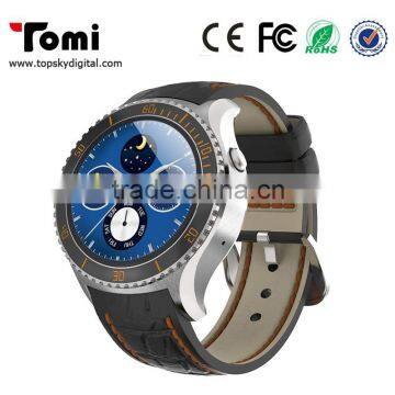 I2 android 5.1 OS MTK6580 Quad core Smart watch 4GB / 512MB Smartwatch With 3G wifi bluetooth GPS Google play store