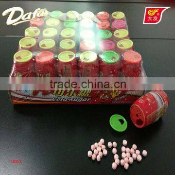 Dafa sugar cola bottle candy,halal cola bottle candy