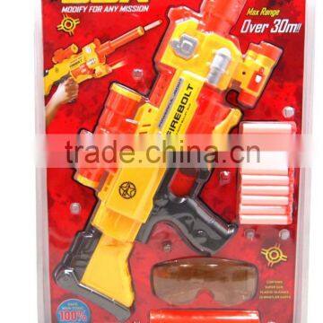 Plastic soft bullet gun toy for sale,children elctric gun toys