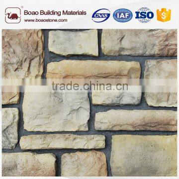 Light weight cultured stone interior wall brick effect cladding