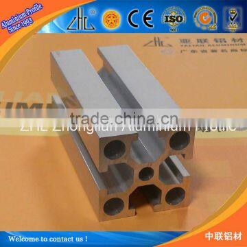 Hot! specialized industrial profile aluminium tube track, OEM router t-track aluminum profile construction anodized