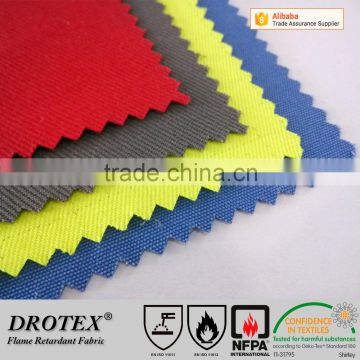 2016 Drotex THPC technic treated flame retardant fabric for oil and gas safety workwear