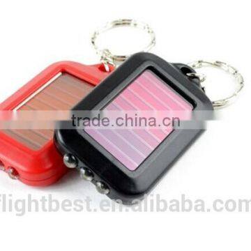 Creative Mini Solar Panel Solar Keychain Flashlight Lights,3 W Flashlight LED Lighting To London UK