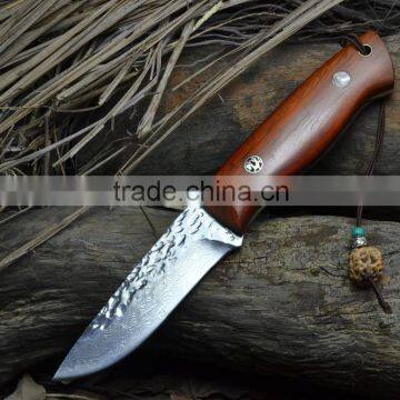 Doshower souvenir gift of chef knife with pocket survival knife