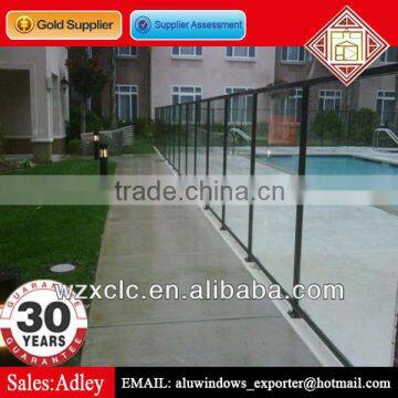 2014 Hot Sale Aluminum Glass Fence