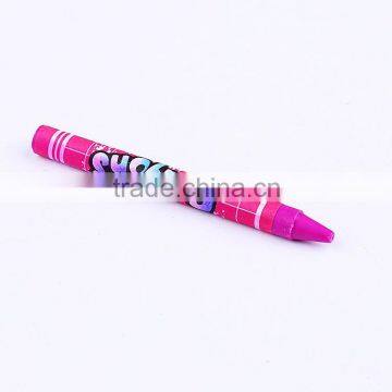 Art Supply Lovely Animal Print Non-Toxic Bulk 24 Pcs Wax Crayon Oil Painting Stick Student School,