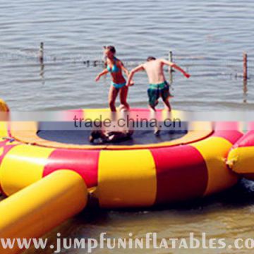 Springs inflatable trampoline water fun adults sports