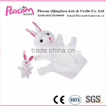 Famous soft plush animal hand puppets child toys