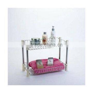 Stainless steel Bathroom commodity shelf(factory,low price)