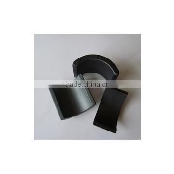 High quality heat resistance ferrite motor magnets arc Y33BH