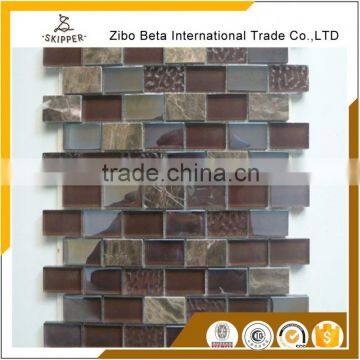 China Manufacturer Iridescent Glass Mosaic Tile Price photo-3