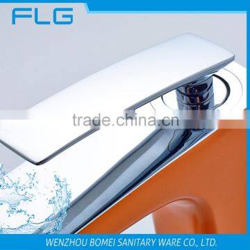 FLG100328 Orange Colour Painting Single Lever Basin Faucet photo-6