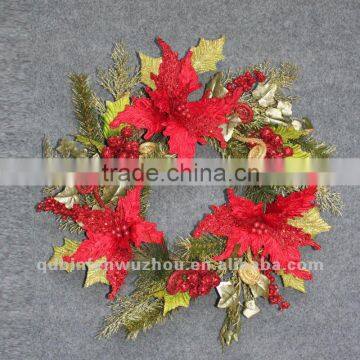 Artificial Berry Stunning Wreath,artificial wholesale wreath