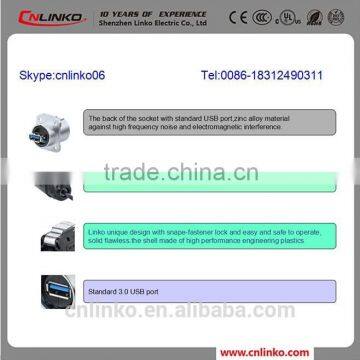 China Cable Connector Cheapest Usb 3.0 A Male to Micro B Male Adapter Cnlinko Usb Connector Solder Type photo-4