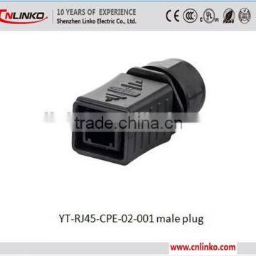 Made in China 8p8c Cat6 Rj45 Male Connector Plastic Shell Square Type Rj45 Male Connector RJ45 Male and Female Connector photo-3