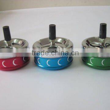 Car Ashtray With Lid, Antiflaming Metal Cigarette Ashtray, Mini Portable Ashtray