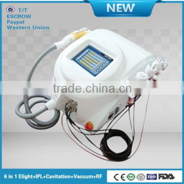 2013 Hot sale 6 IN 1 Vacuum Cavitation RF Machine for body slimming with CE/TUV