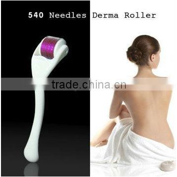 2.0mm Promotion!!Microneedle Derma Rolling Hair Restoration System 540 L005 Professional Derma Roller