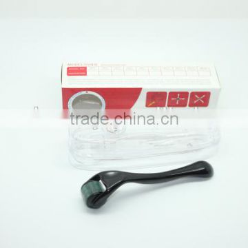 lowest price in China! derma roller 540 titanium micro needle roller mesoroller skin dermaroller with privite logo