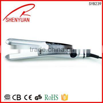Hair Salon Equipment Professional LED hair Straightener Flat Iron Hair Styler Ceramic plate Straightening Iron 200C