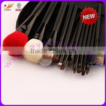 EYA 12 pcs animal hair make up brush set