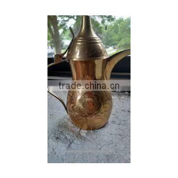 Arabic Brass Dallah Tea Coffee Pot, Arabic Dallah39