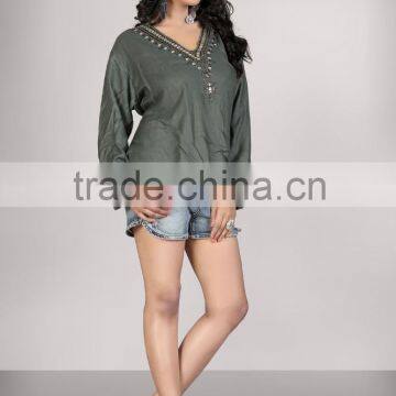 Rayon Beading Kaftan photo-2