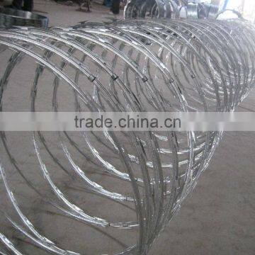 Hebei Anping Terrain Scenery Factory Bto30 Galvanized Razor Wire photo-4