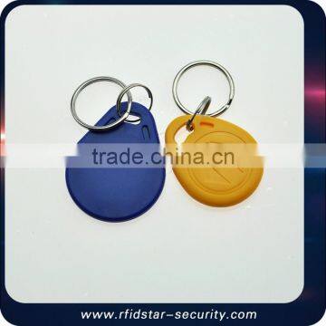 RFID silicone rfid key tag with waterproof level