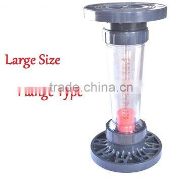 ABS PVC AS mechanical counter flow meter Plastic material