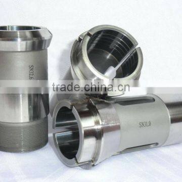 Manufacturer precise cnc turned machining pom parts with tapping process cnc automobile machine part