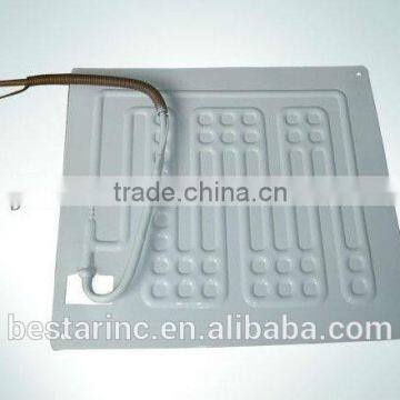 white aluminium roll bond evaporator for refrigerator