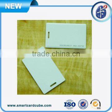 clamshell blank ID PVC card