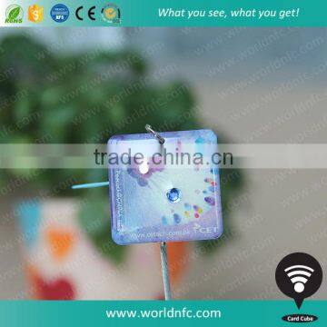 Epoxy Customized Square NFC Card for Pet Managment