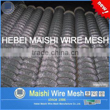 2.5mm wire galvanized chain Link fence mesh