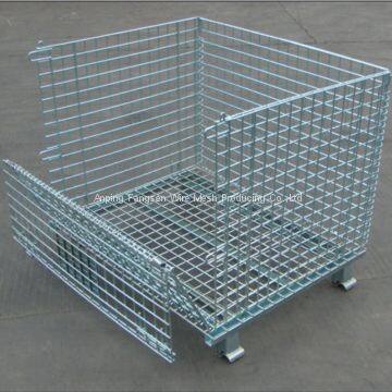 Collapsible Folding Metal Storage Cages With Wheels photo-2